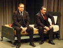 Scene from 'Dumb Waiter' by the Chipstead Players